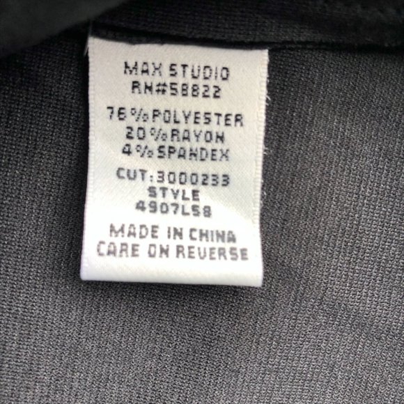 Max Studio Black Sleeveless Dress - Picture 8 of 9